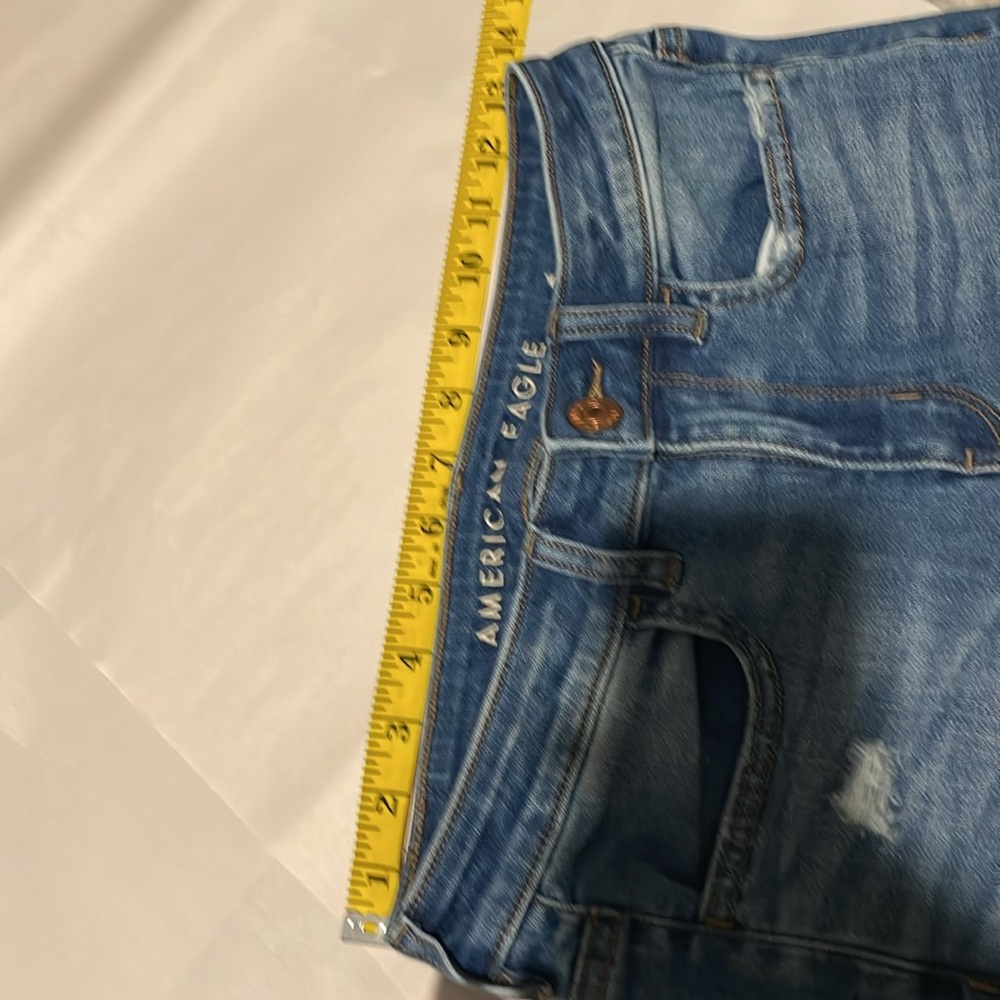 American Eagle Outfitters Women's Blue Jeans - Picture 12 of 13